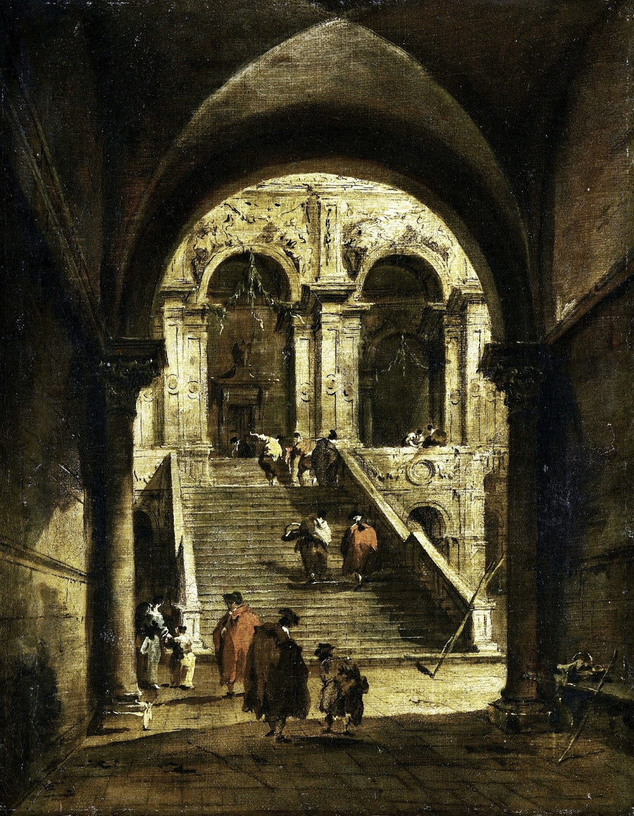 Palass trapp - Francesco Guardi