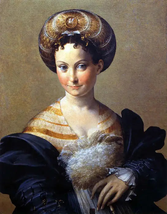 Esclave turque - Parmigianino image 1 reproduction artisanale de tableau