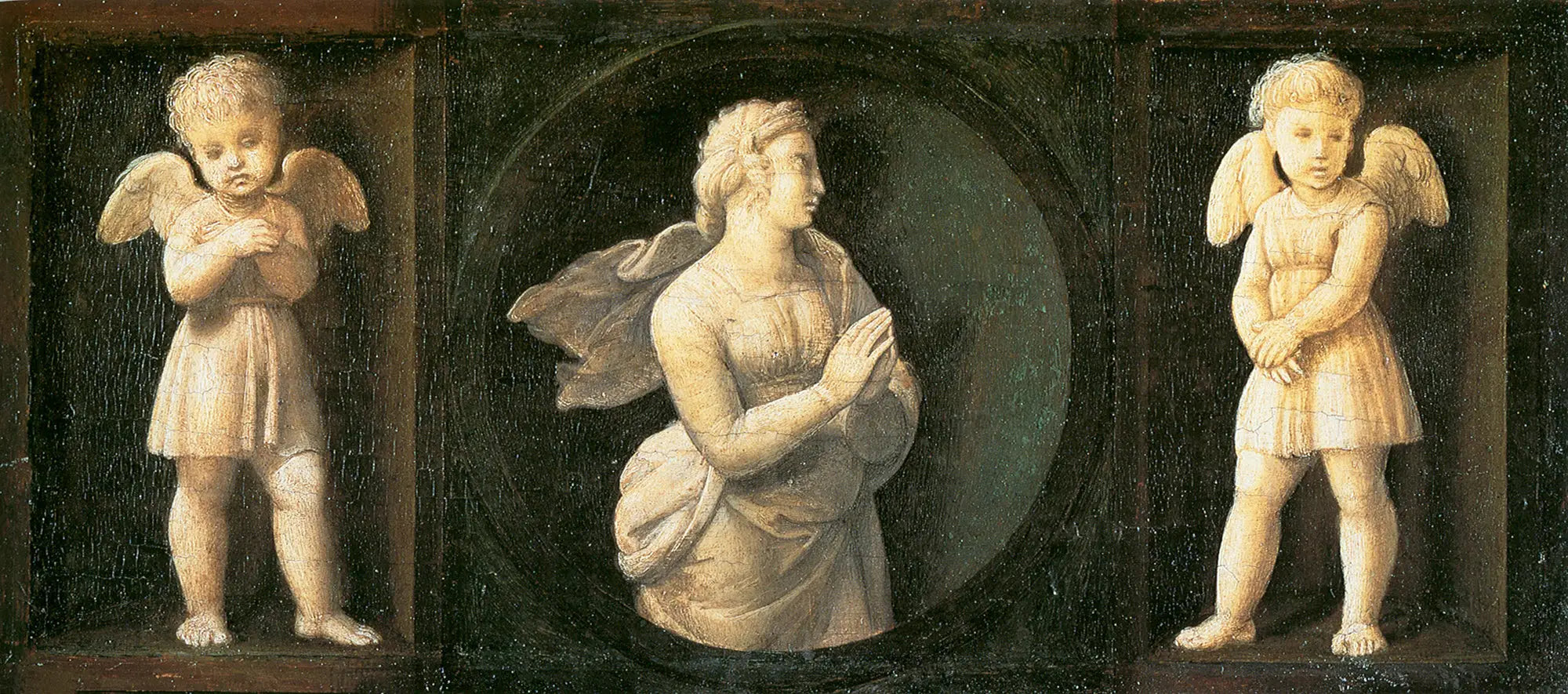 Reproduction du tableau « Espoir - Raphaël Sanzio » par Alpha Reproduction en peinture à l’huile