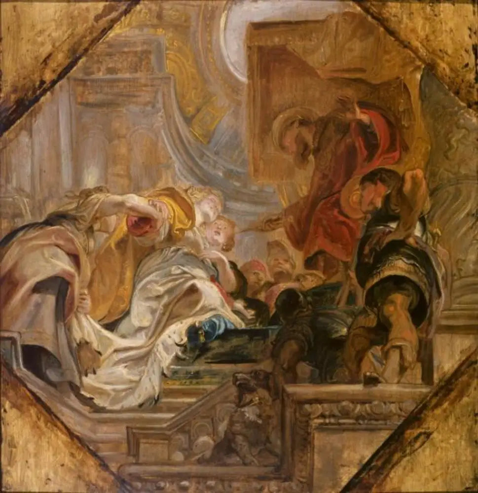 Esther devant Assuérus - Peter Paul Rubens image 1 reproduction d’œuvre d’art à l’huile