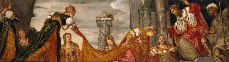 Esther og Assuérus - Jacopo Tintoretto