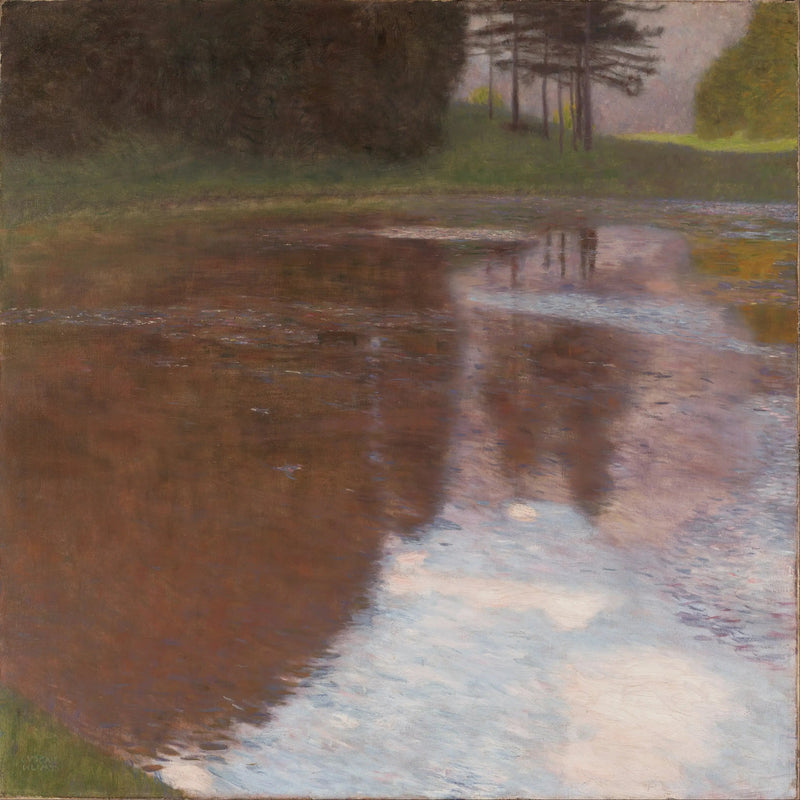 Stille dam - Gustav Klimt