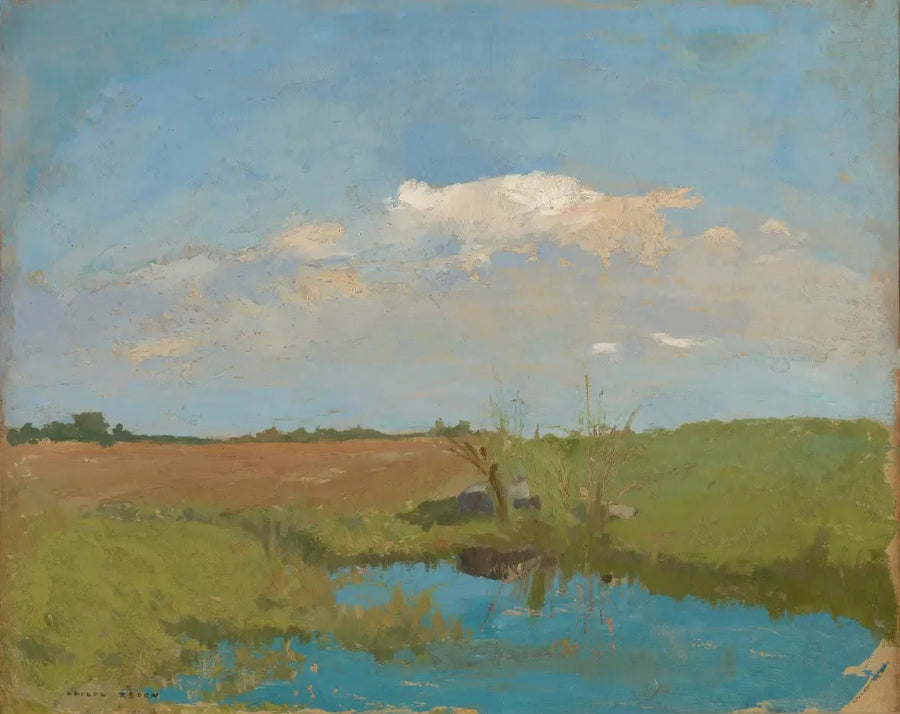 Innsjø i Landes - Odilon Redon