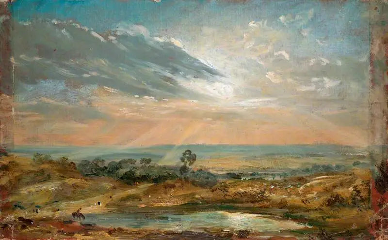 Bukt av Branch Hill, Hampstead - John Constable