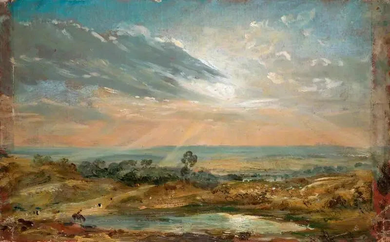 Bukt av Branch Hill, Hampstead - John Constable
