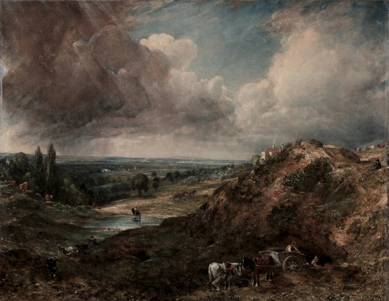 Bukt av Branch Hill, Hampstead - John Constable