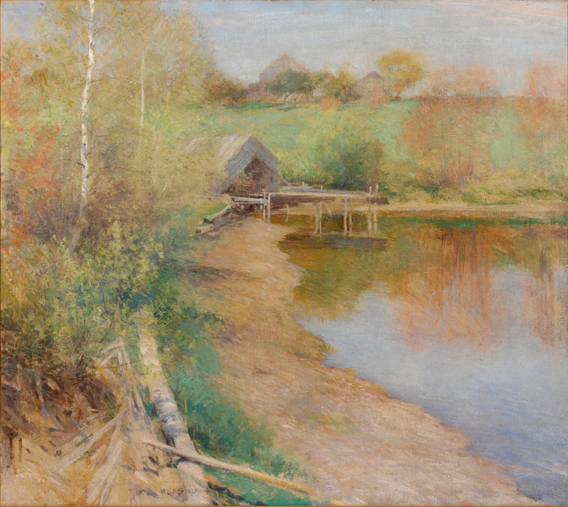 Mølledammen - Willard Metcalf