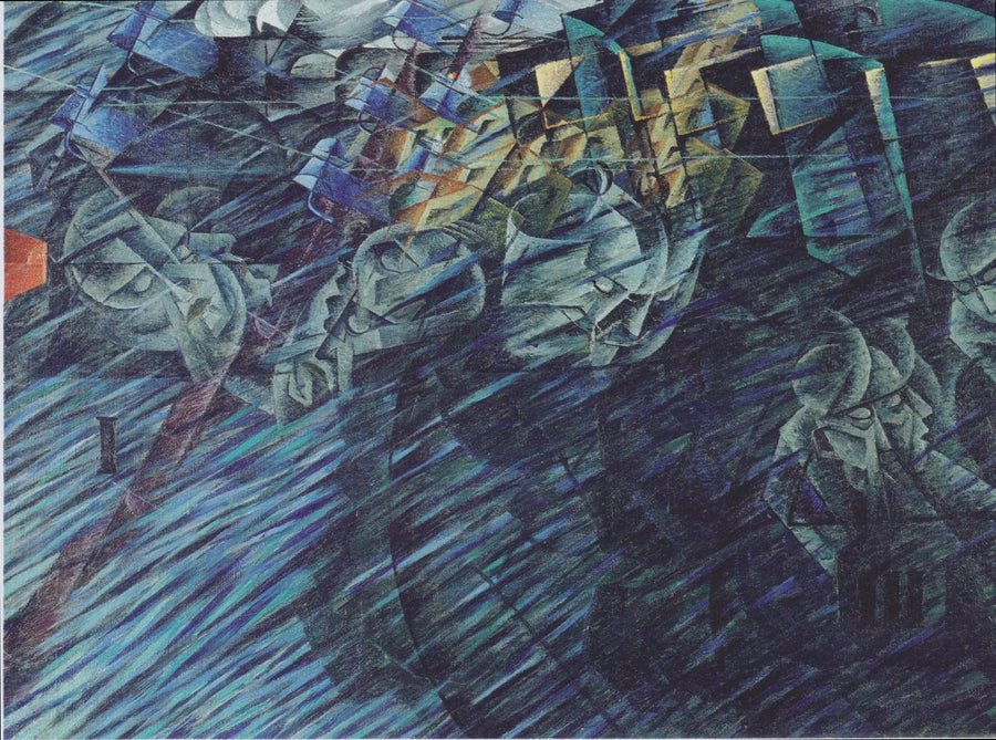Sjelsliv II: De som drar - Umberto Boccioni

Source:
États d'âme II : Ceux qui partent - Umberto Boccioni