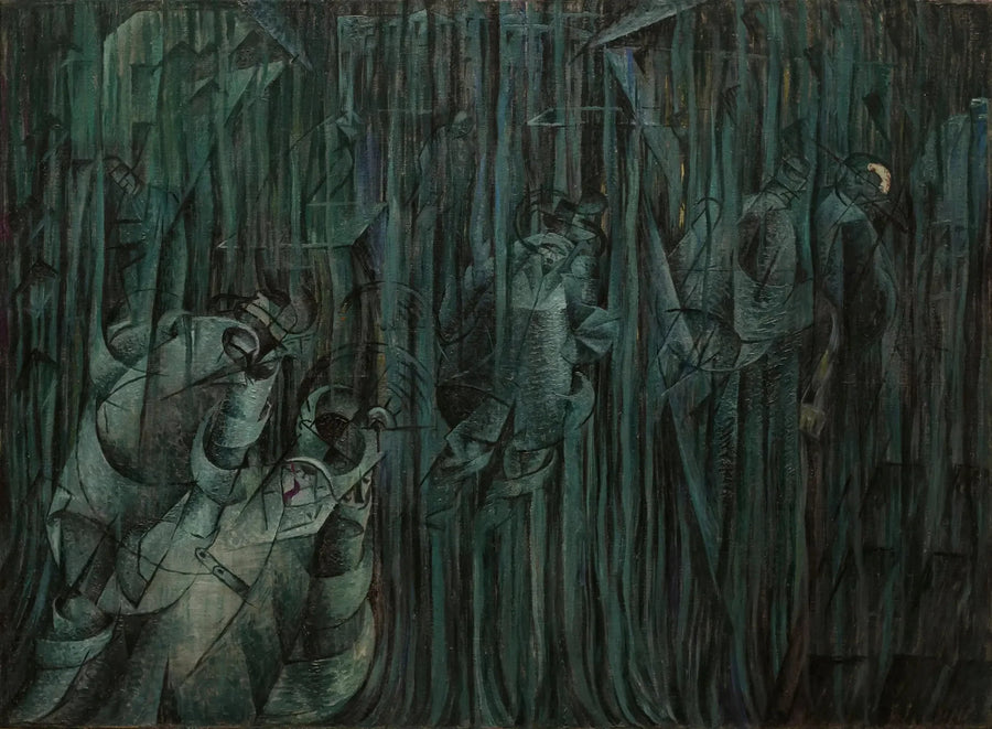Sjelsliv III: De som blir igjen - Umberto Boccioni

Source:
États d'âme III : Ceux qui restent - Umberto Boccioni