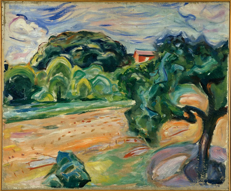 Sommer i Ekely - Edvard Munch