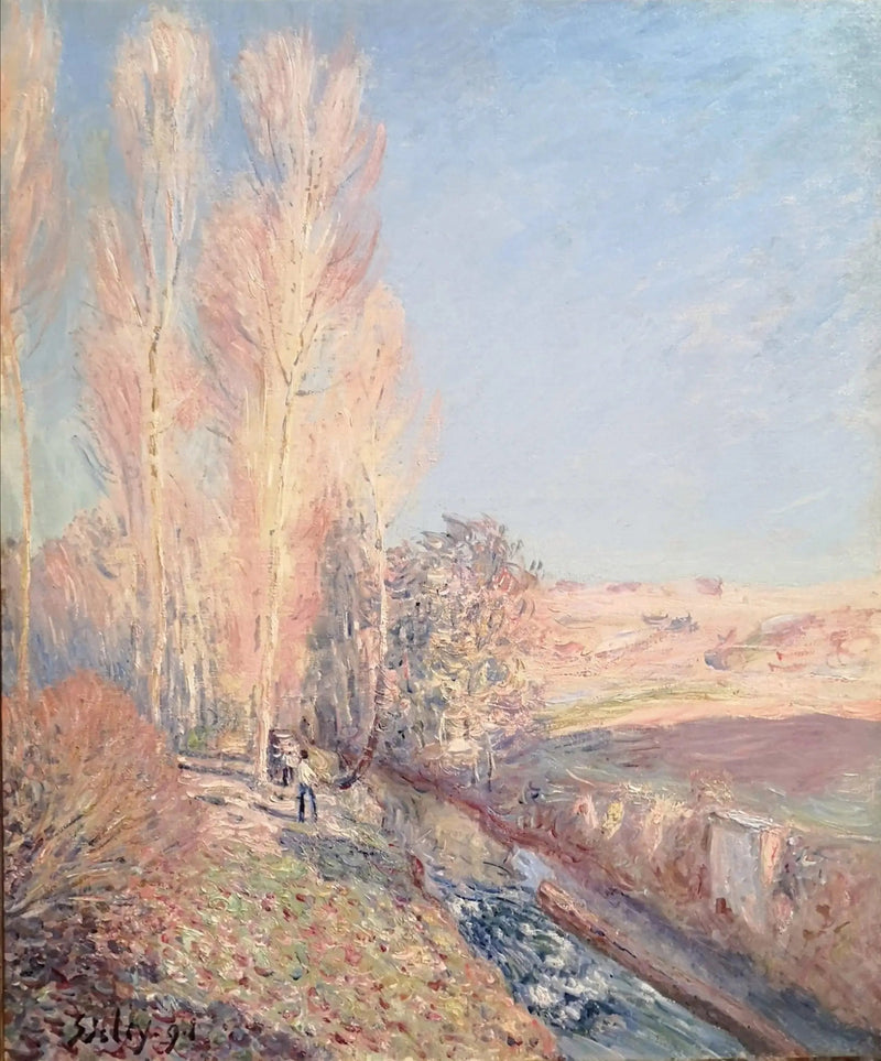 Martinmas, omkring Moret-sur-Loing - Alfred Sisley