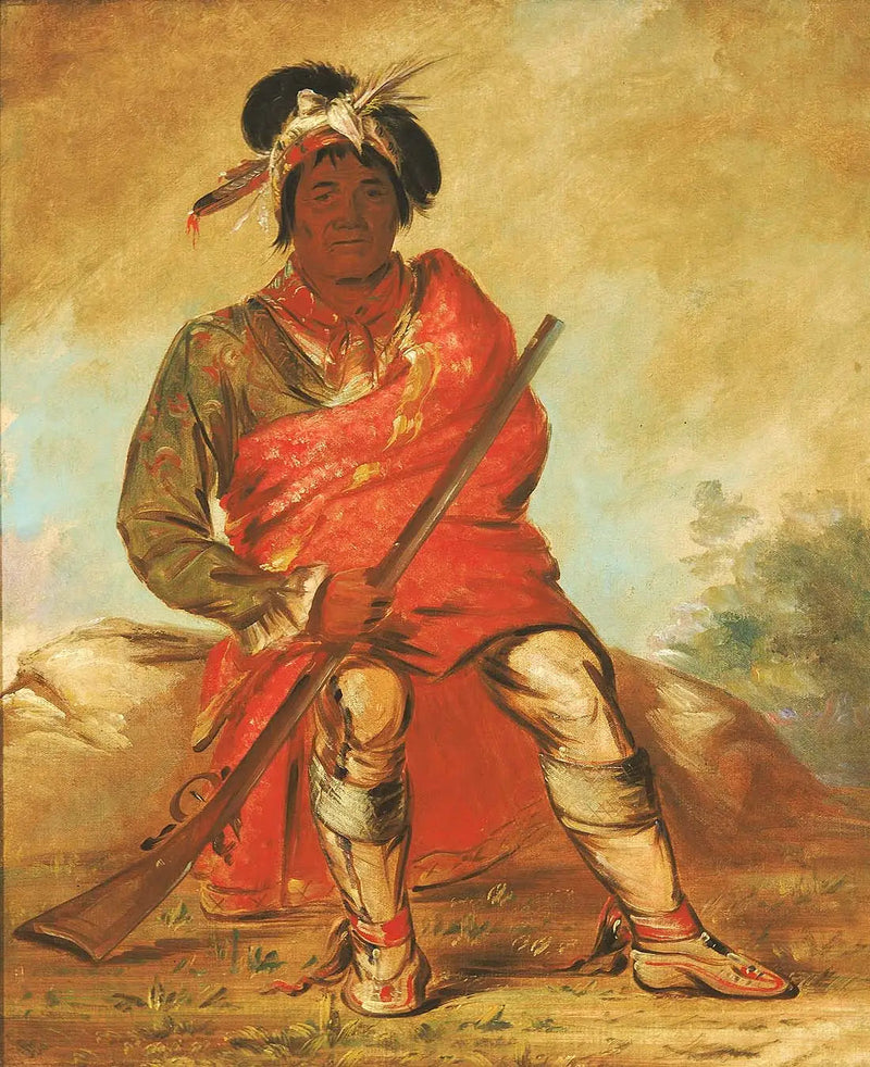 Eteh-ée-fix-e-co, Hjort uten hjerte, en sjef - George Catlin

Source:
Eteh-ée-fix-e-co, Cerf sans cœur, un chef - George Catlin
