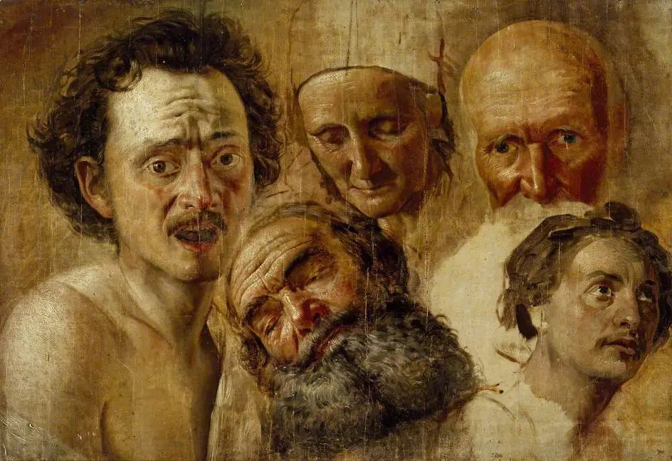 Étude des têtes - Alexandre Ivanov - Alpha Reproduction