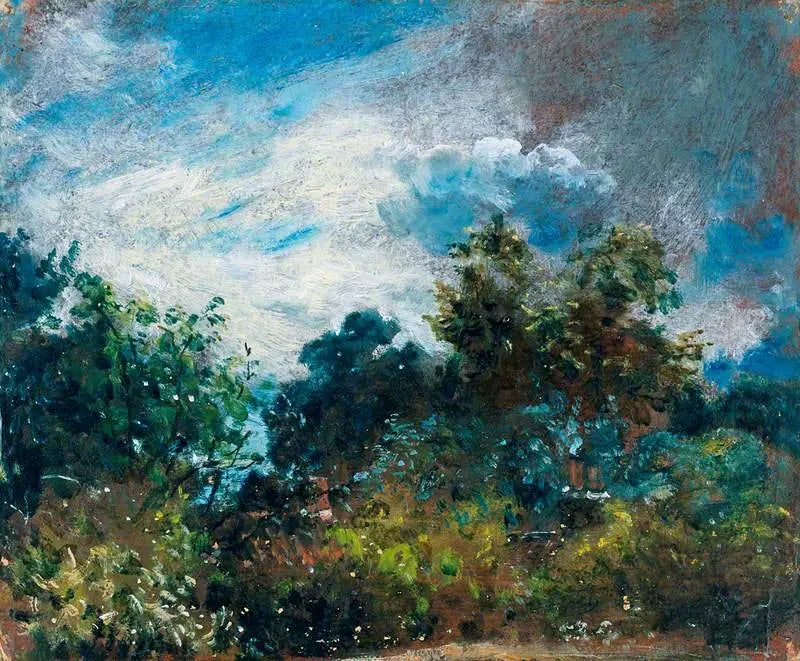 Étude du ciel et des arbres - John Constable - Alpha Reproduction