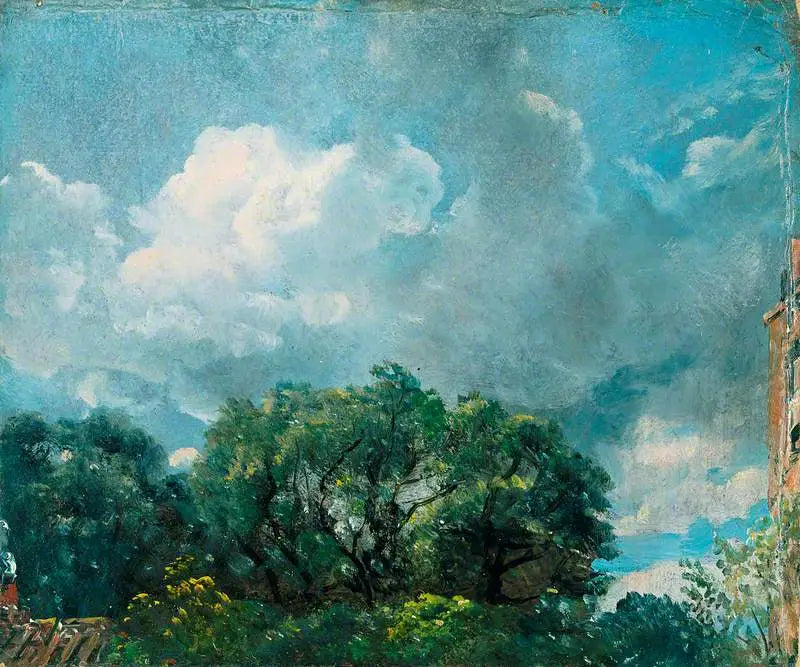 Étude du ciel et des arbres - John Constable - Alpha Reproduction