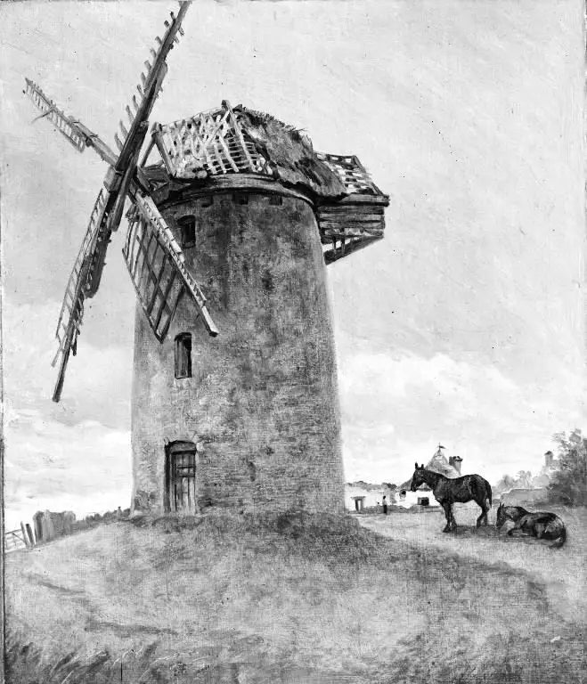 Étude d’un moulin à vent - John Constable - Alpha Reproduction
