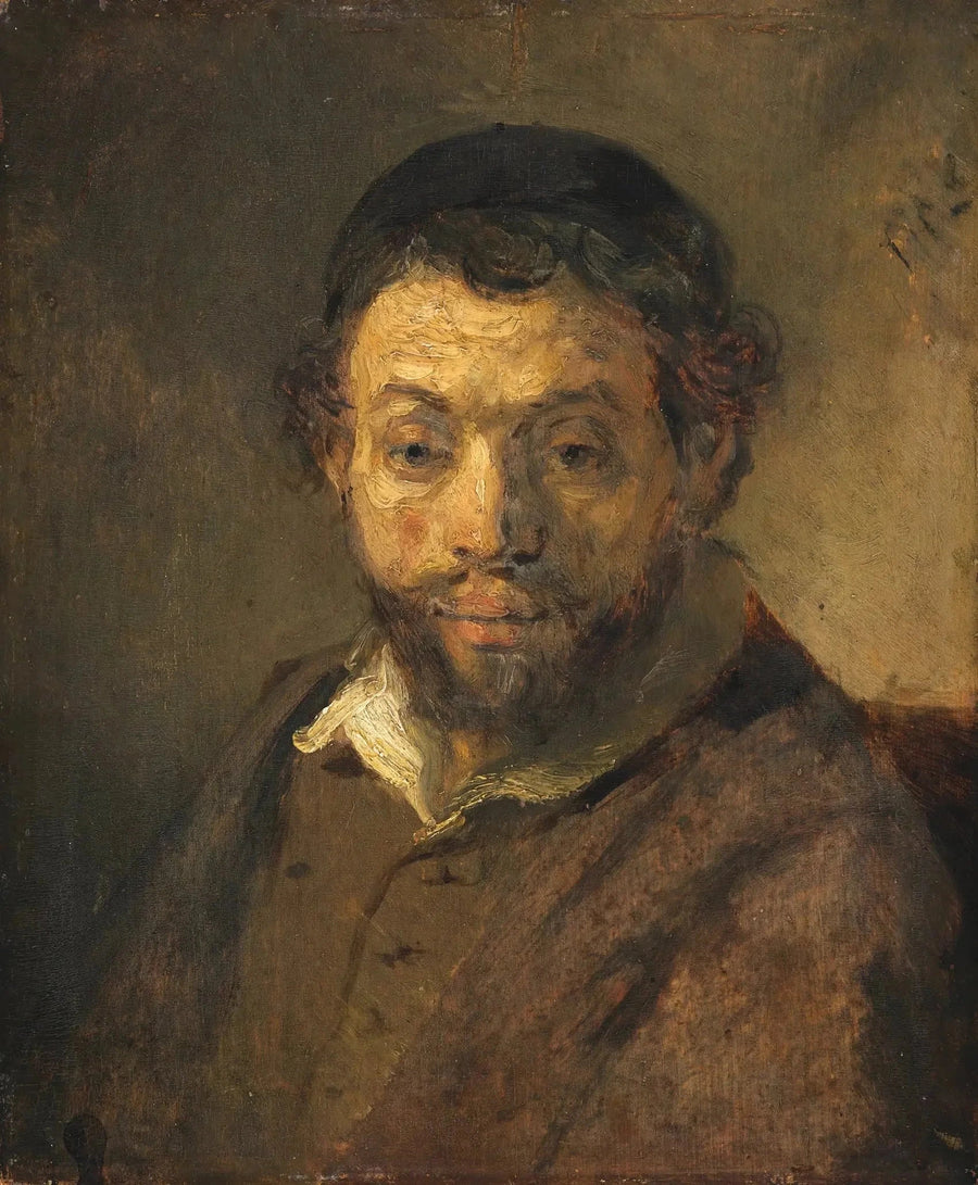 Buste av en ung jøde - Rembrandt