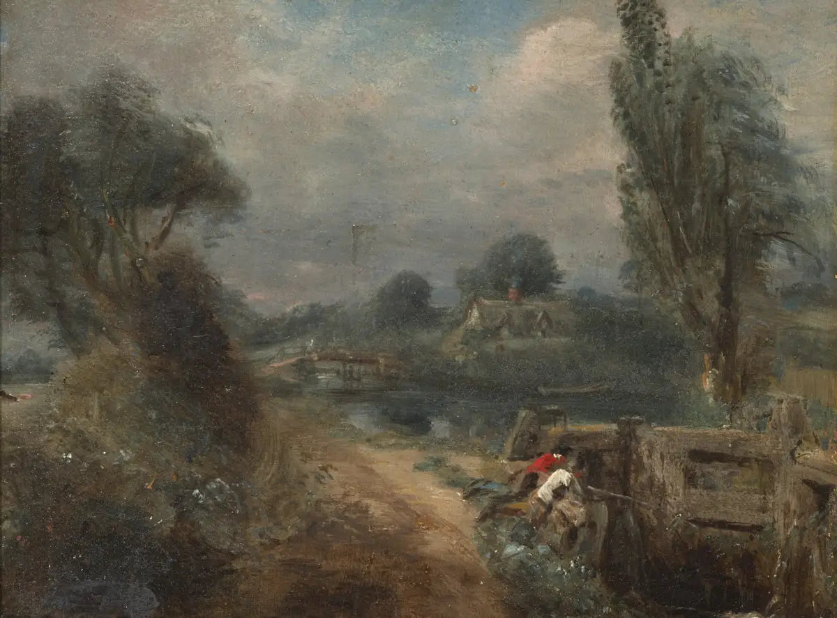 Étude pour « Garçons à la pêche » - John Constable - Alpha Reproduction