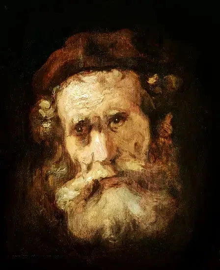 En rabbi - Rembrandt