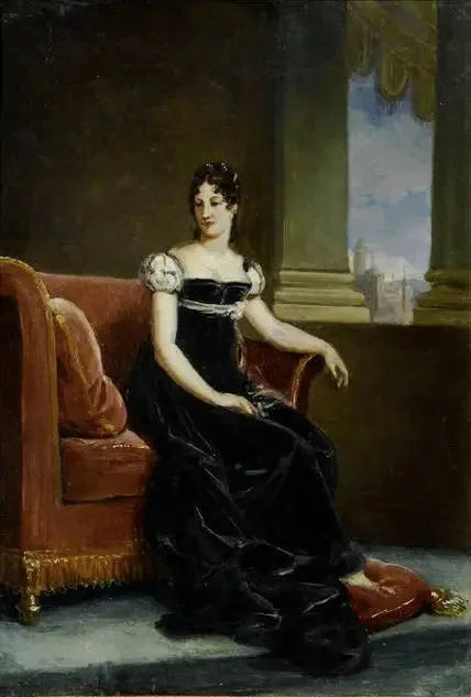 Eugénie-Bernardine-Désirée Clary, dronning av Sverige (1781-1860) - François Gérard

Source:
Eugénie-Bernardine-Désirée Clary, reine de Suède (1781-1860) - François Gérard