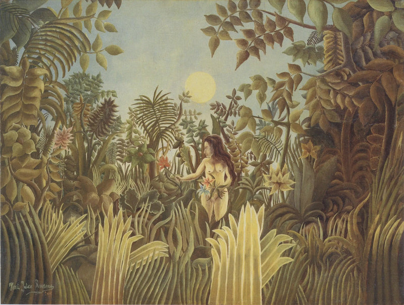 Eva i Edens hage - Henri Rousseau