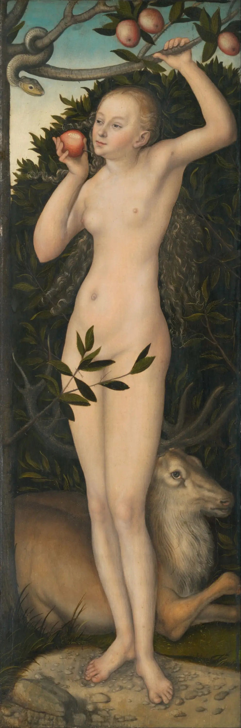 Eve - Lucas Cranach den eldre