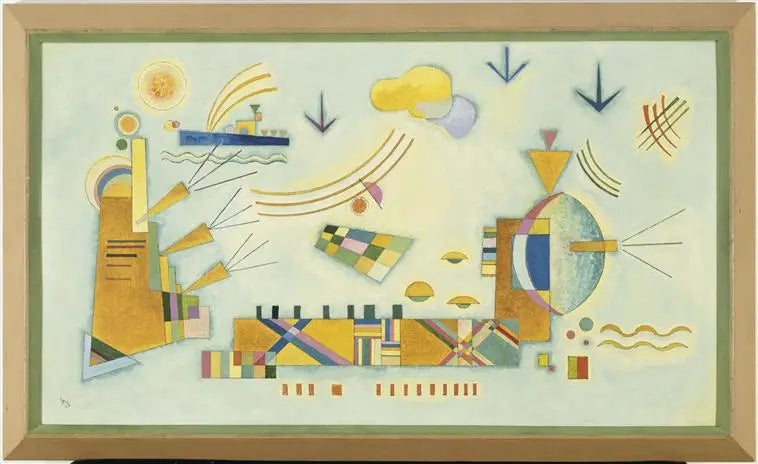 Søtt arrangement - Vassily Kandinsky