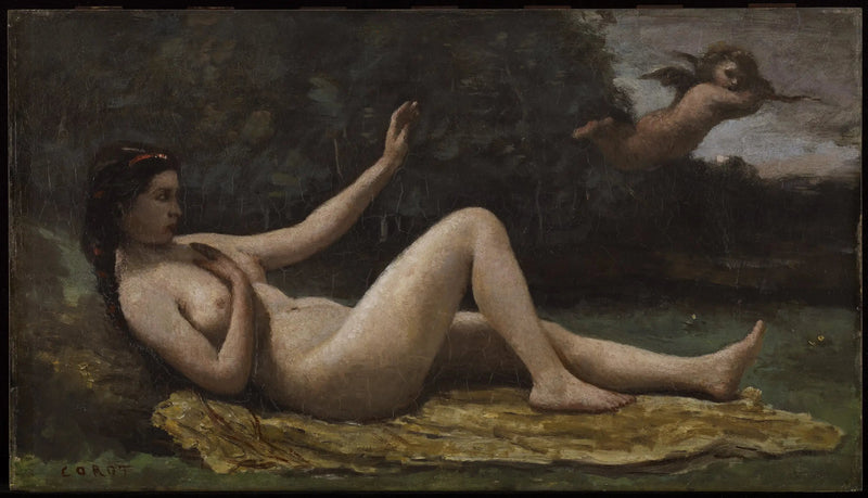 Kjærlighetsbeskrivelse - Jean-Baptiste Camille Corot