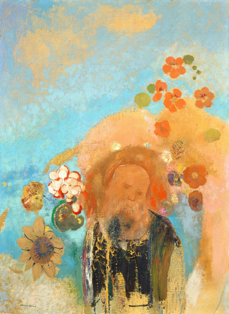 Evoke av Roussel - Odilon Redon
