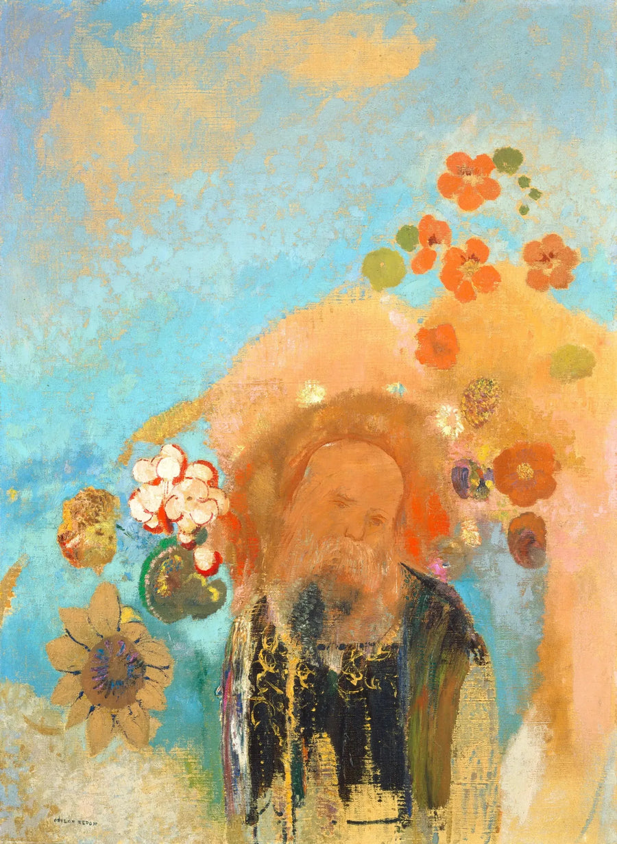 Evoke av Roussel - Odilon Redon