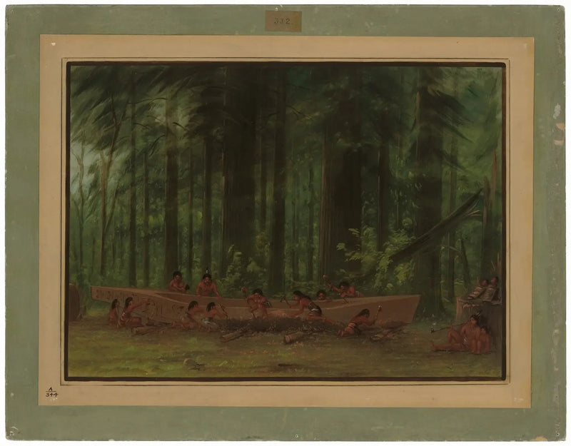 Utgraving av en kano - Nayas-indianere - George Catlin

Source:
Excavation d'un canot - Indiens Nayas - George Catlin