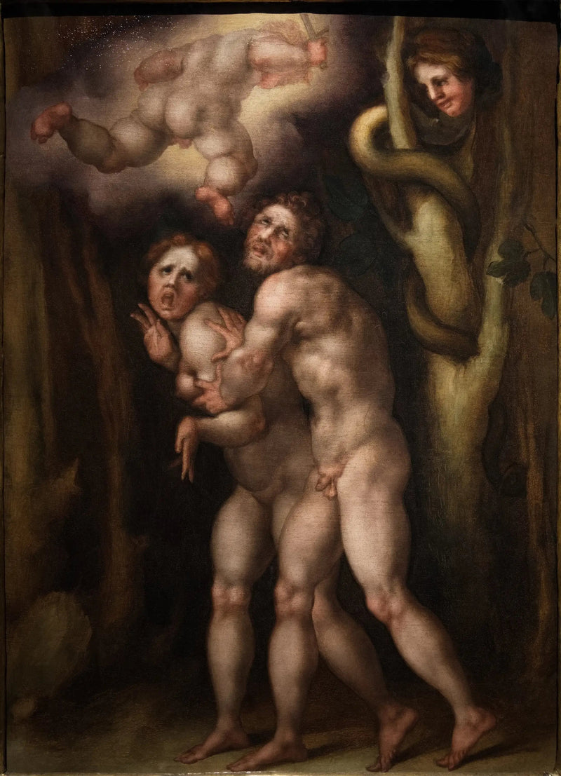 Utdrivelsen av Adam og Eva - Pontormo