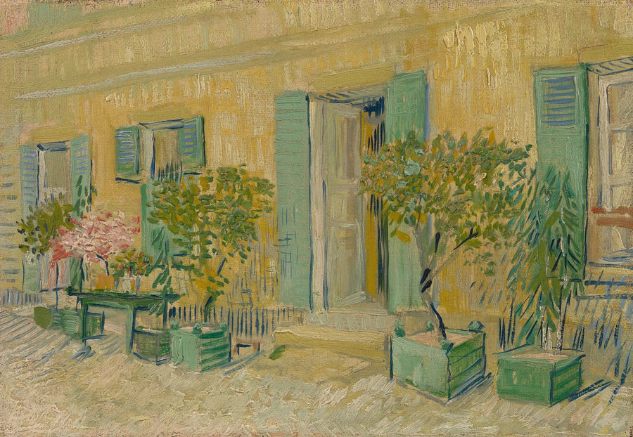 Utsiden av en restaurant i Asnières - Vincent van Gogh