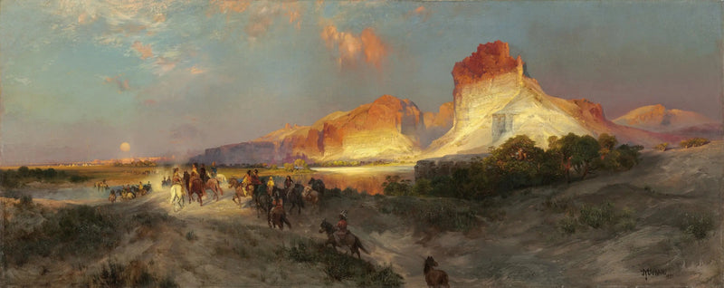 Green River-klipper, Wyoming - Thomas Moran

Source:
Falaises de Green River, Wyoming - Thomas Moran