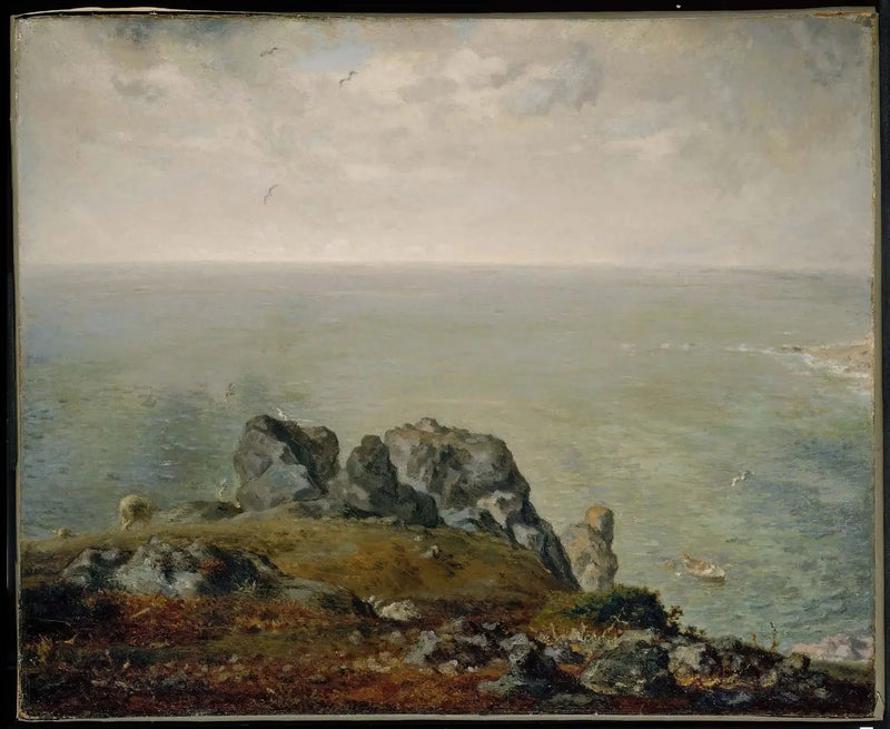 Klipper av Gruchy - Jean-François Millet