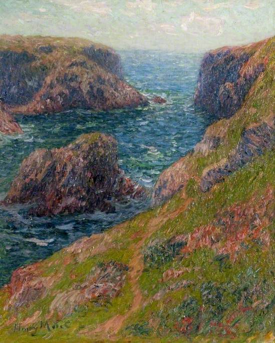 Klipper av Port-Domois, Belle-Île - Henry Moret