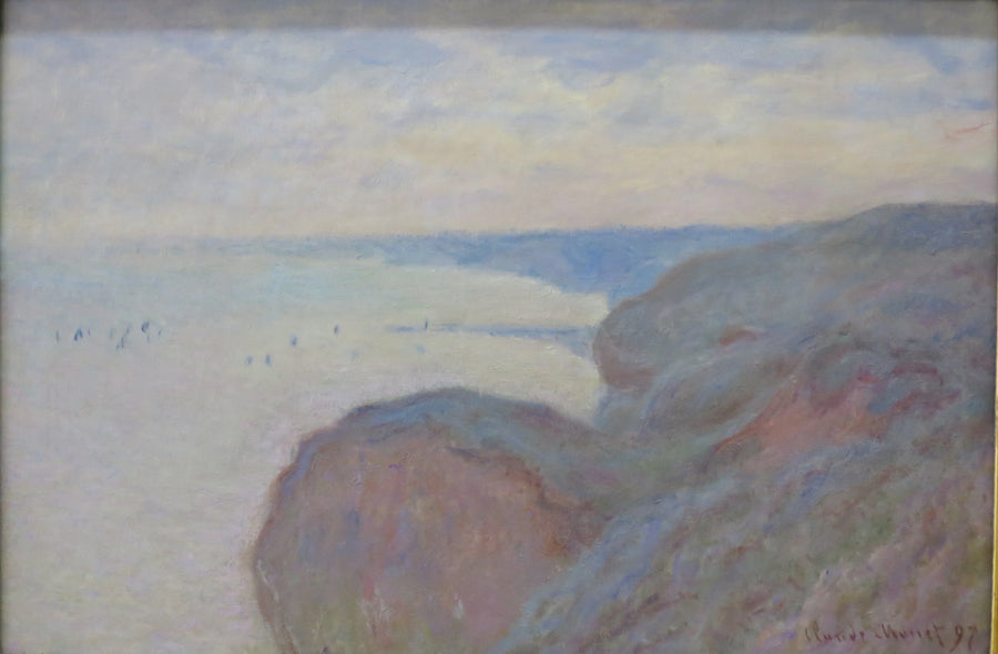 Klipper nær Dieppe, Hermitage W1467 - Claude Monet