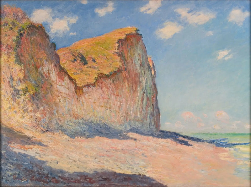 Klipper nær Pourville - Claude Monet