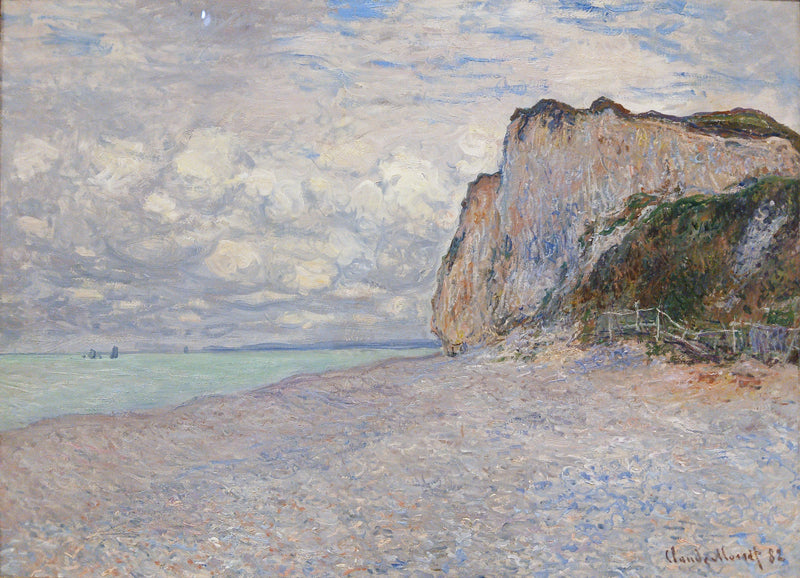Klipper nær Dieppe - Claude Monet