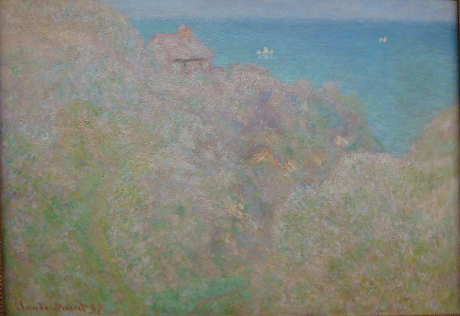 Klippene ved Varengeville - Claude Monet