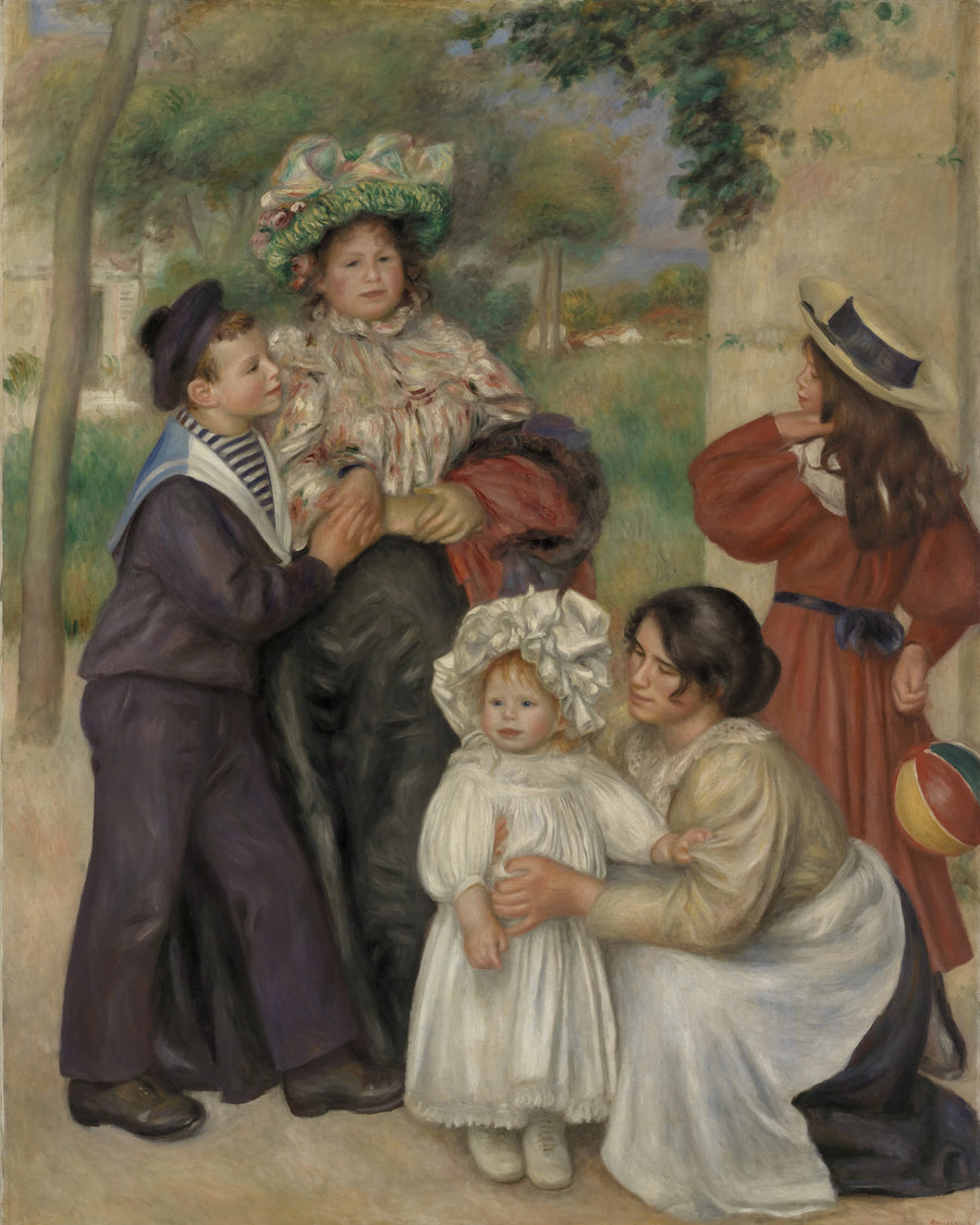 Kunstnerens familie - Pierre-Auguste Renoir