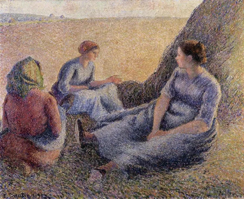 Hvile i høyder - Camille Pissarro