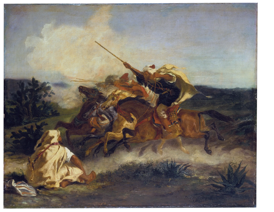 Arabisk fantasi - Eugène Delacroix