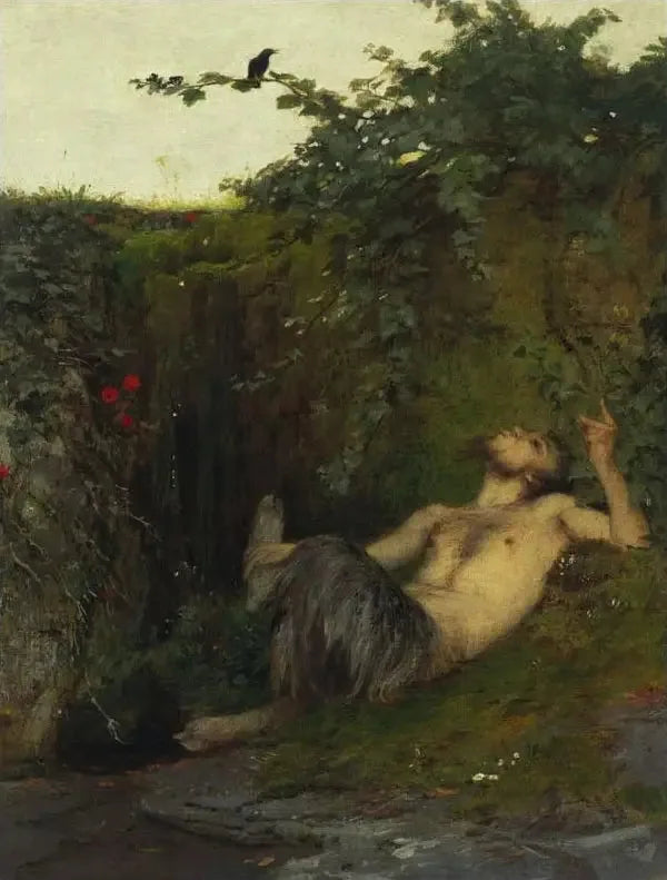 Dyreliv og svartmeis - Arnold Böcklin

Source:
Faune et le merle - Arnold Böcklin