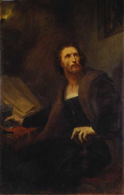 Faust ved koppen - Ary Scheffer