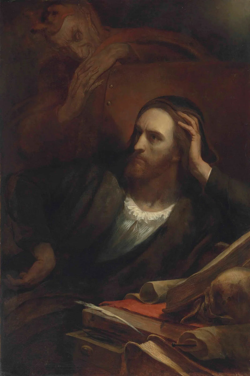 Faust og Mephistopheles - Ary Scheffer