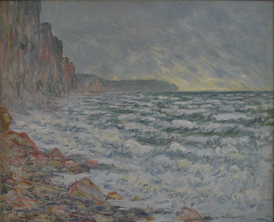 Fécamp, ved sjøen W652 - Claude Monet