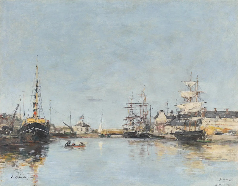 Fécamp, bassenget - Eugène Boudin