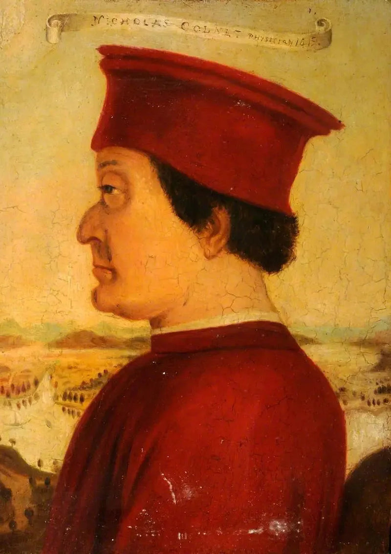 Federico da Montefeltro, hertug av Urbino - Piero della Francesca