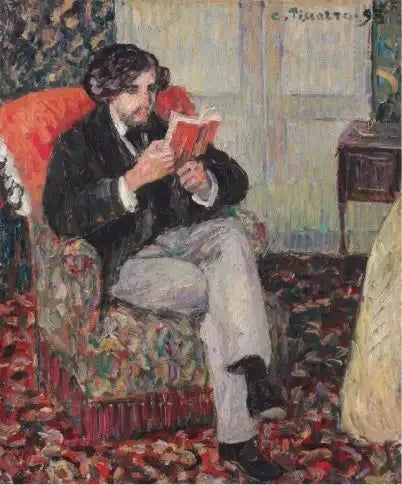 Félix Pissarro leser - Camille Pissarro